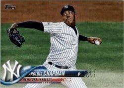 2018 Topps Base Set Aroldis Chapman #475 card