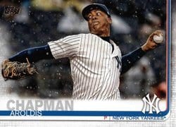 2019 Topps Base Set Aroldis Chapman #99 card