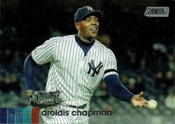 2020 Stadium Club Base Set Aroldis Chapman #182 card