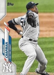 2020 Topps Base Set Aroldis Chapman #161 card