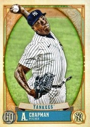2021 Topps Gypsy Queen Base Set Aroldis Chapman #132 card