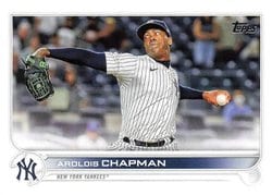 2022 Topps Base Set Aroldis Chapman #142 card