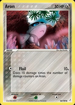 Crystal Guardians Aron #44 card