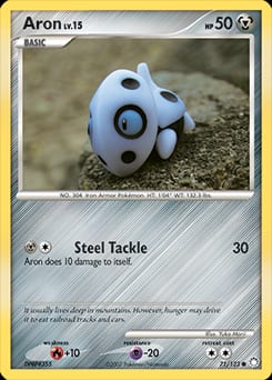 Mysterious Treasures Aron #71 card