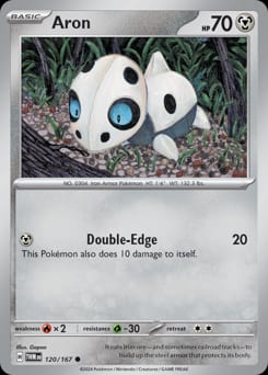 2024 Twilight Masquerade Aron #120 card