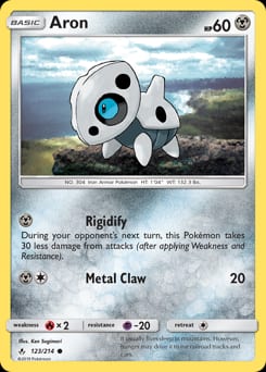 Unbroken Bonds Aron #123 card