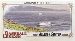 2022 Topps Allen & Ginter Mini Baseball Lexicon Around The Horn #BL-5 card