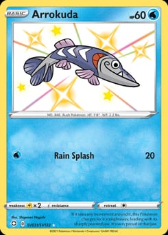 Shining Fates Shiny Vault Arrokuda #SV031 card