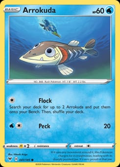Vivid Voltage Arrokuda #41 card