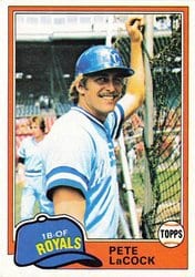 1981 Topps Base Set Art Howe #9 card