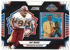 2025 Score Men of Canton Art Monk #19 card