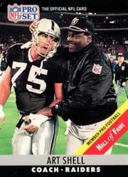 1990 Pro Set Base Set Art Shell #161 card