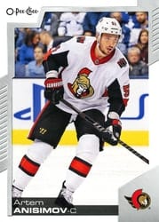 2020-21 O-Pee-Chee Base Set Artem Anisimov #316 card