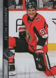 2020-21 Upper Deck Base Set Artem Anisimov #127 card