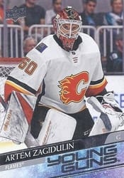 2020-21 Upper Deck Base Set Artem Zagidulin #244 card