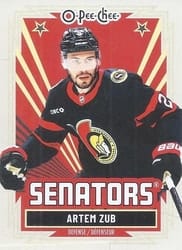 2025-26 O-Pee-Chee Base Retro Artem Zub #159 card