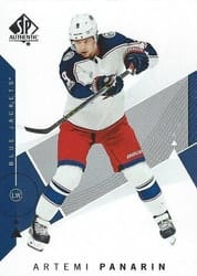 2018-19 SP Authentic Base Set Artemi Panarin #81 card