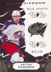 2018-19 Upper Deck Black Diamond Base Set Artemi Panarin #BDB-AP card