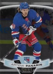 2019-20 O-Pee-Chee Platinum Base Set Artemi Panarin #8 card