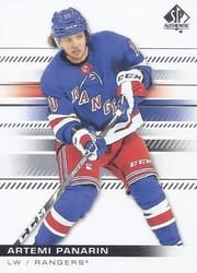 2019-20 SP Authentic Base Set Artemi Panarin #72 card