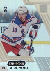2020-21 Upper Deck Synergy Base Set Artemi Panarin #3 card