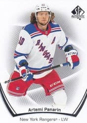 2021-22 SP Authentic Base Set Artemi Panarin #43 card