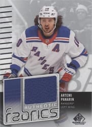 2022-23 SP Game Used Authentic Fabrics Artemi Panarin #AF-AP card