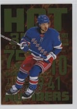 2025-26 Flair Hot Numbers Artemi Panarin #HN-16 card