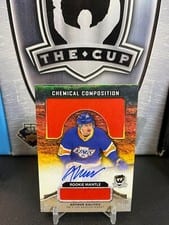 2020-21 Upper Deck The Cup Chemical Composition - Mantle Autograph Arthur Kaliyev #CC-AK card