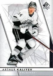 2022-23 SP Authentic Base Set Arthur Kaliyev #45 card