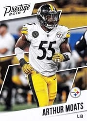2018 Panini Prestige Base Set Arthur Moats #151 card