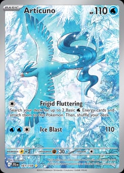 2025 Journey Together Articuno #161 card