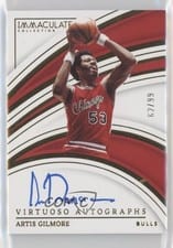 2022-23 Panini Immaculate Collection Virtuoso Autographs Artis Gilmore #VA-AGM card