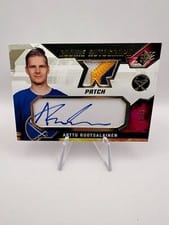 2021 SPx Rookie Auto Jersey Arttu Ruotsalainen #AR card