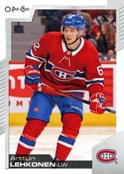 2020-21 O-Pee-Chee Base Set Artturi Lehkonen #296 card
