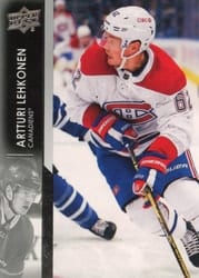 2021-22 Upper Deck Base Set Artturi Lehkonen #346 card