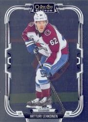 2025-26 O-Pee-Chee Platinum Base Set Artturi Lehkonen #77 card