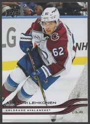 2025-26 Upper Deck Base Set Artturi Lehkonen #530 card