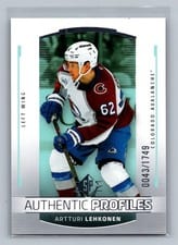 2025 SP Authentic Profiles Artturi Lehkonen #AP-4 card
