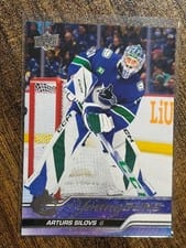 2023 Upper Deck Arturs Silovs #485 card