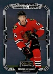 2025-26 O-Pee-Chee OPC Platinum Previews Artyom Levshunov #P-7 card