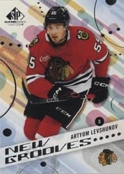 2025-26 SP Game Used New Grooves Artyom Levshunov #NG-15 card