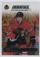 2025-26 Upper Deck Credentials Acetate Debut Ticket Access Artyom Levshunov #DTAA-AL card