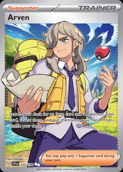 Scarlet & Violet Arven #235 card