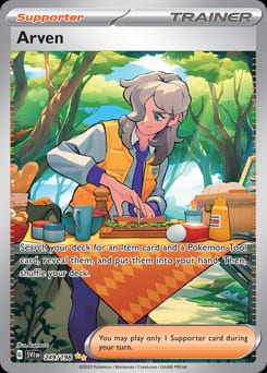 Scarlet & Violet Arven #249 card
