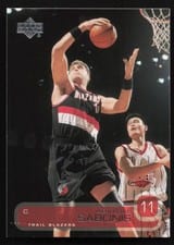 2002-03 Upper Deck Base Set Arvydas Sabonis #348 card