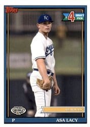 2021 Topps Pro Debut Base Set Asa Lacy #PD-153 card