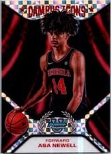 2024-25 Bowman University Chrome Campus Icons Asa Newell #CI-8 card