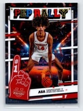 2024-25 Bowman University Chrome Pep Rally Asa Newell #PR-3 card
