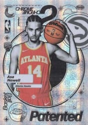 2025-26 Topps Chrome Patented Asa Newell #PD-28 card